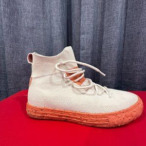 Renew Chuck Taylor All Star Crater Knit High 'Egret Cedar Bark'